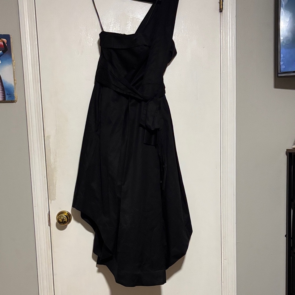 Kendall & Kylie Black One-Shoulder Dress